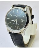 Ulysse Nardin Classico Steel Black Leather Strap Swiss Automatic Watch