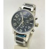 Mont Blanc Time Walker Dual Tone Black Dial Watch