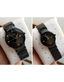 Rado Jublie DaiStar Full Black Couple Watch