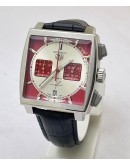 Tag Heuer Monaco Caliber 12 Red & White Watch