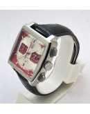 Tag Heuer Monaco Caliber 12 Red & White Watch