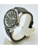 Rado Captain Cook Black Leather Strap Swiss Automatic Watch