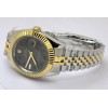 Rolex Date-Just Roman Mark Grey Dual Tone Swiss Automatic Watch