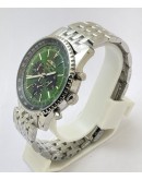 Breitling Navitimer B01 Mint Green Chronograph Steel Watch