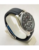  Rolex Submariner Black Rubber Strap Swiss Automatic Watch