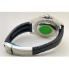  Rolex Submariner Black Rubber Strap Swiss Automatic Watch
