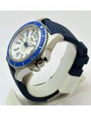 Breitling Superocean White Blue Rubber Strap Swiss Automatic Watch