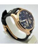 I W C Big Pilot Double Tourbillon Black Rose Gold Swiss Automatic Watch