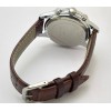 Tissot Prc 200 White Dial Leather Strap Watch
