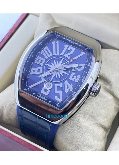 Franck Muller Cintree Curvex Leather Strap watch