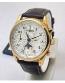 Longines Master Collection Swiss ETA 7750 VALJOUX Automatic Watch