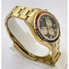 Rolex Cosmograph Daytona Rainbow Jewels Swiss ETA 7750 Valjoux Movement Watch