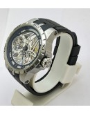 Roger Dubuis Excalibur Skeleton Black Rubber Strap Swiss Automatic Watch