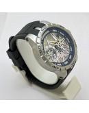 Roger Dubuis Excalibur Skeleton Black Rubber Strap Swiss Automatic Watch