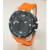 Tissot T Touch Solar Orange Rubber Strap Watch
