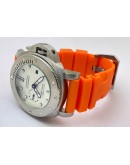 Panerai Submersible Orange Rubber Strap Swiss Automatic Watch