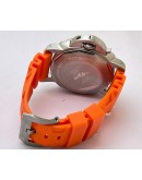 Panerai Submersible Orange Rubber Strap Swiss Automatic Watch