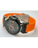 Tissot T - Race Moto GP Orange Rubber Strap Watch