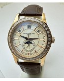Patek Philippe Complications Annual Calendar White Swiss Automatic Watch