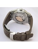 Audemars Piguet Royal Oak Brown Rubber Strap Swiss Automatic Watch