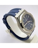 Audemars Piguet Royal Oak Blue Rubber Strap Swiss Automatic Watch