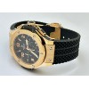 Hublot Big Bang Rose Gold 2 Black Rubber Strap Watch