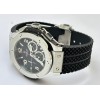 Hublot Big Bang Steel Black 2 Rubber Strap Watch