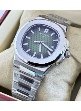 Patek Philippe Nautilus Steel Green Swiss Automatic Watch