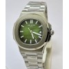 Patek Philippe Nautilus Steel Green Swiss Automatic Watch