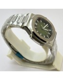 Patek Philippe Nautilus Steel Green Swiss Automatic Watch