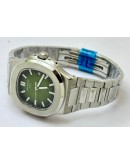 Patek Philippe Nautilus Steel Green Swiss Automatic Watch