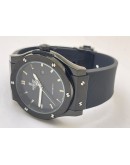 Hublot Vendom Classic Full Black Rubber Strap Swiss Automatic Watch