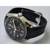 Omega Seamaster Planet Ocean GMT Black Rubber Strap Swiss Automatic Watch
