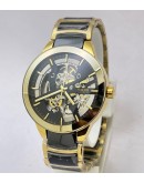 Rado Centrix Skeleton Dial Rose Gold Swiss Automatic Watch