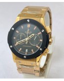 Hublot Classic Fusion Chronograph Black Bezel Rose Gold 2 Watch