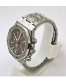 Audemars Piguet Chronometer Steel Brown Watch