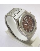 Audemars Piguet Chronometer Steel Brown Watch