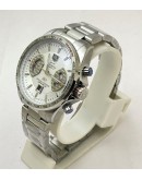 Tag Heuer Grand Carrera Calibre 17 RS 2 Mens White Full Steel Watch