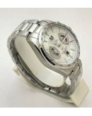 Tag Heuer Grand Carrera Calibre 17 RS 2 Mens White Full Steel Watch