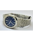 Audemars Piguet Royal Oak Steel Blue Swiss ETA Valjoux 7750 Automatic Watch