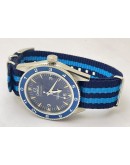 Omega Seamaster SPECTRE JAMES BOND Blue Swiss Automatic Watch - A