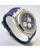 Audemars Piguet Chronometer Blue Rubber Strap Watch