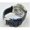Panerai GMT Blue Leather Strap Swiss Automatic Watch