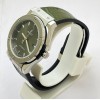 Hublot Vendom Classic Steel Green Leather Strap Swiss Automatic Watch