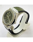 Hublot Vendom Classic Steel Green Leather Strap Swiss Automatic Watch