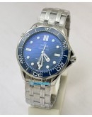 Omega Seamaster 50th Anniversary Limited Edition Blue Swiss Automatic Watch