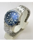 Omega Seamaster 50th Anniversary Limited Edition Blue Swiss Automatic Watch