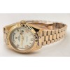 Rolex Day-Date White Rose Gold Swiss Automatic Watch