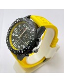 Breitling Endurance Pro Chronometer Yellow Rubber Strap Watch