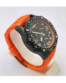 Breitling Endurance Pro Chronometer Orange Rubber Strap Watch